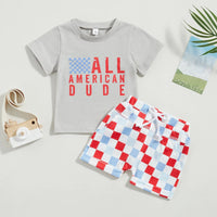 All American Checkered Set - The Ollie Bee
