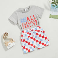 All American Checkered Set - The Ollie Bee