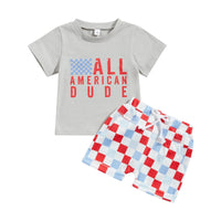 All American Checkered Set - The Ollie Bee