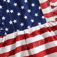 Back Bow American Onesie - The Ollie Bee