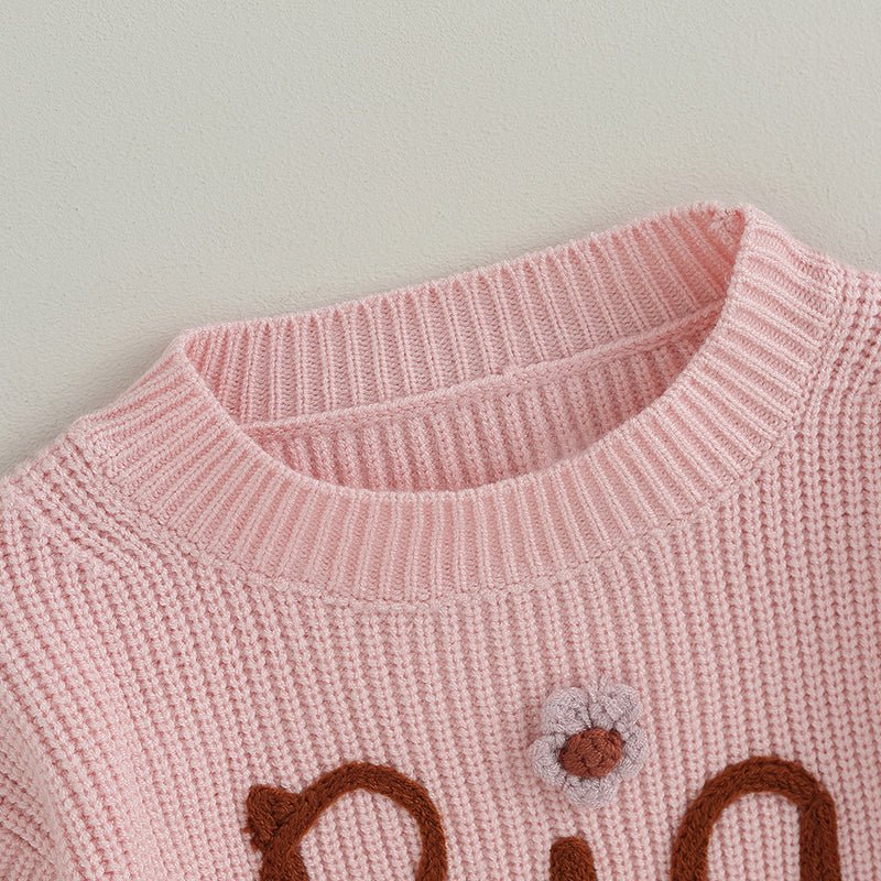 Big Sis Knit Sweater - The Ollie Bee