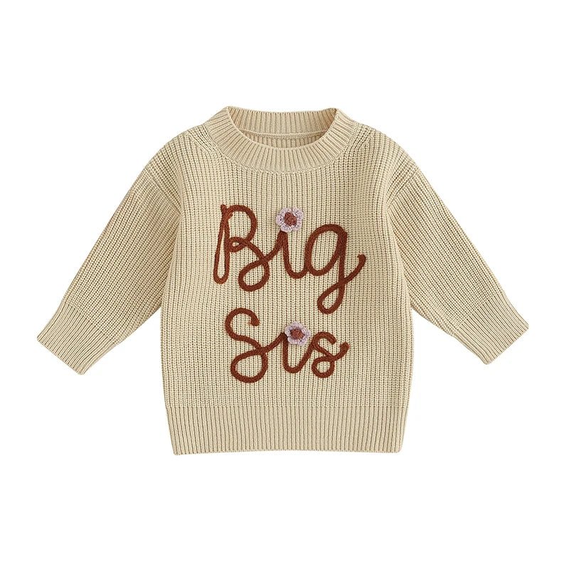 Big Sis Knit Sweater - The Ollie Bee