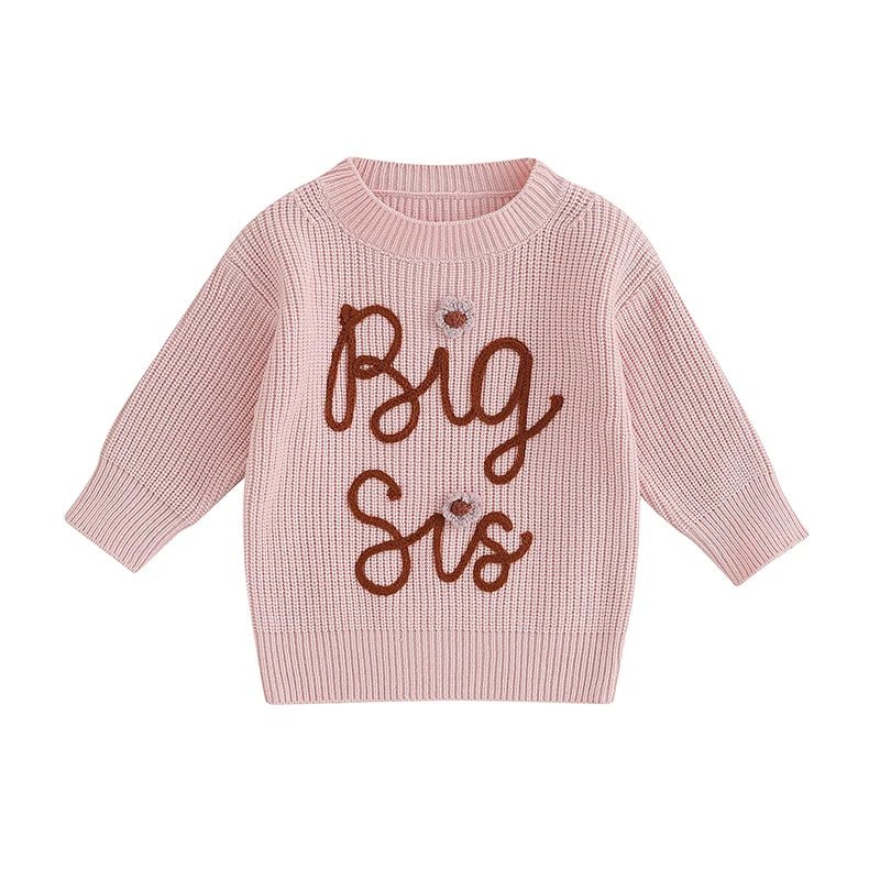 Big Sis Knit Sweater - The Ollie Bee