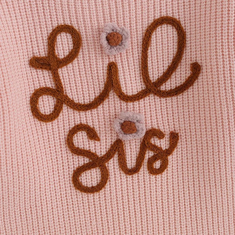 Lil Sis Knit Sweater - The Ollie Bee