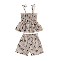 Polka Dot Bows Peplum Set - The Ollie Bee