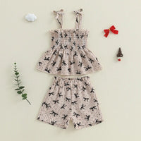 Polka Dot Bows Peplum Set - The Ollie Bee