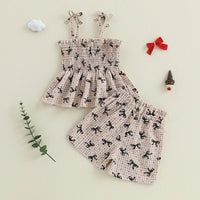 Polka Dot Bows Peplum Set - The Ollie Bee