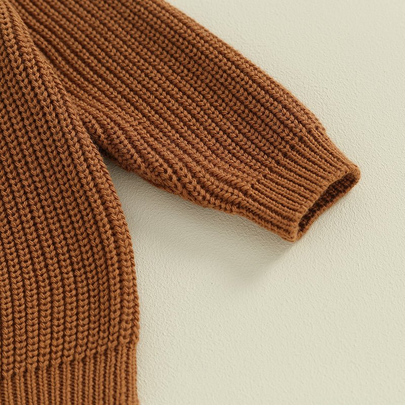 Pumpkin Embroidered Sweater - The Ollie Bee