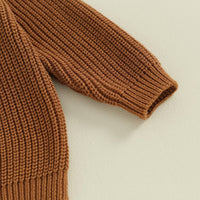 Pumpkin Embroidered Sweater - The Ollie Bee