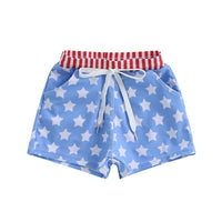 Stars and Stripes Swim Trunks - The Ollie Bee