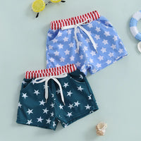Stars and Stripes Swim Trunks - The Ollie Bee