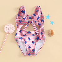 Stars and Stripes Swimsuit - The Ollie Bee