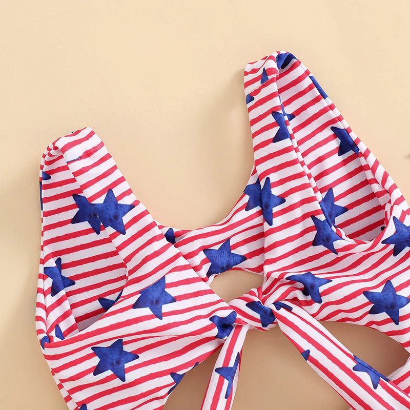 Stars and Stripes Swimsuit - The Ollie Bee