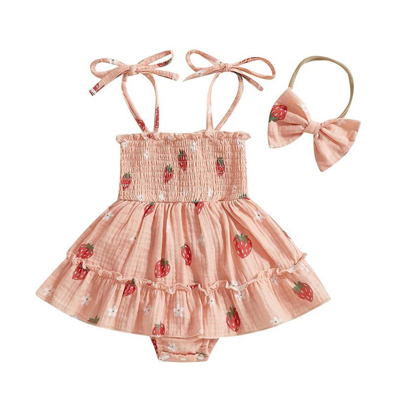 strawberries and cream dress Strawberries & Cream Dress Forest Girl Clothing