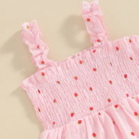 Strawberry Shortcake Onesie and Headband - The Ollie Bee