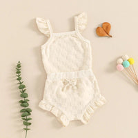 Terrycloth Checkerboard Onesie Outfit - The Ollie Bee