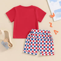 USA Checkered Set - The Ollie Bee