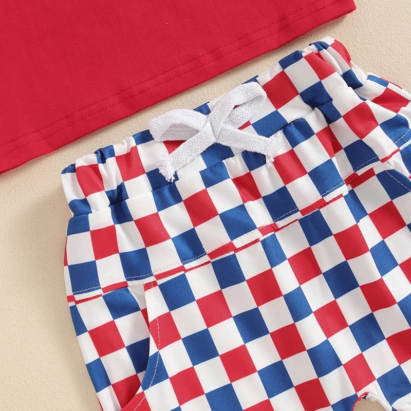 USA Checkered Set - The Ollie Bee