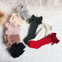 Velvet Sparkle Knee High Socks - The Ollie Bee