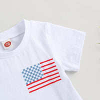 American Flag Checkered Set - The Ollie Bee