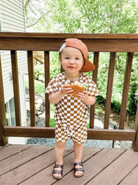 Checkerboard Smiley Set - The Ollie Bee
