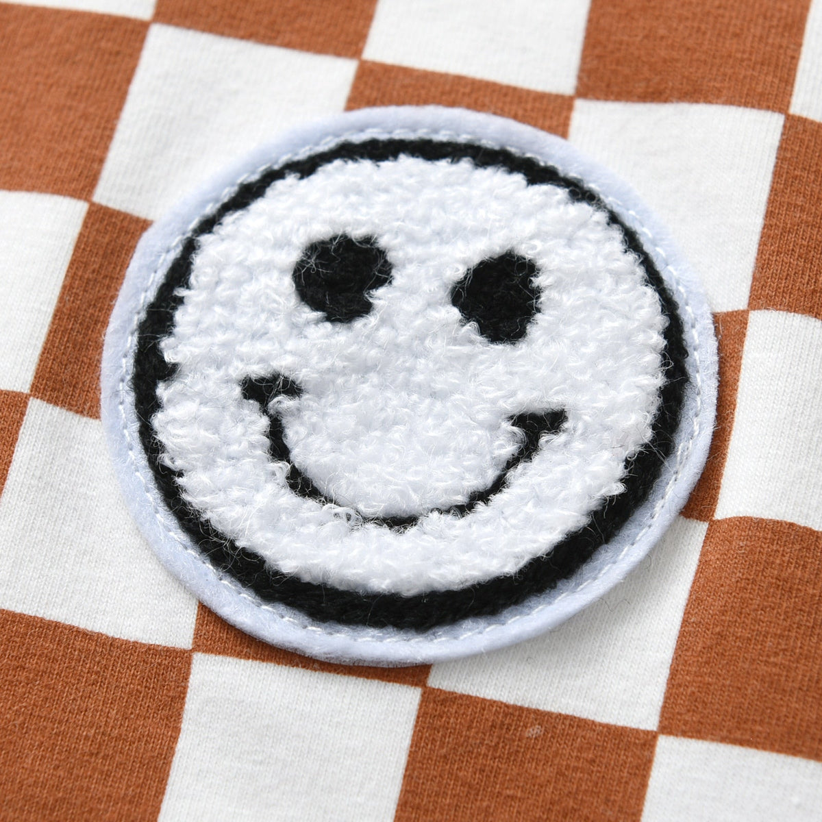Checkerboard Smiley Set - The Ollie Bee