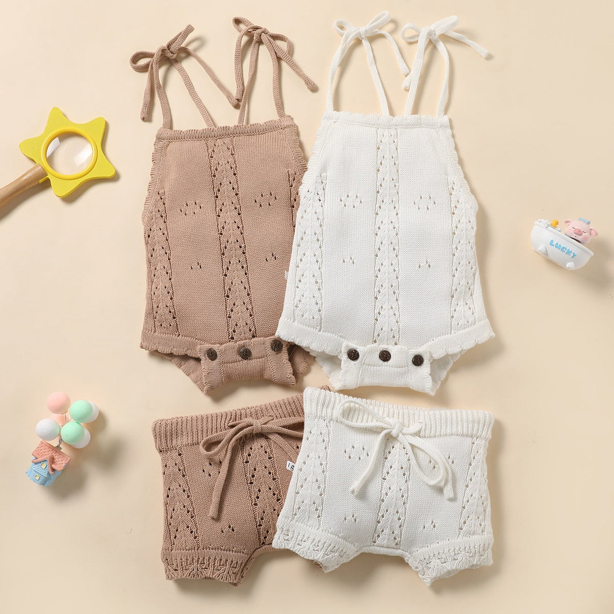 Cozy Knit Two-Piece Set - The Ollie Bee