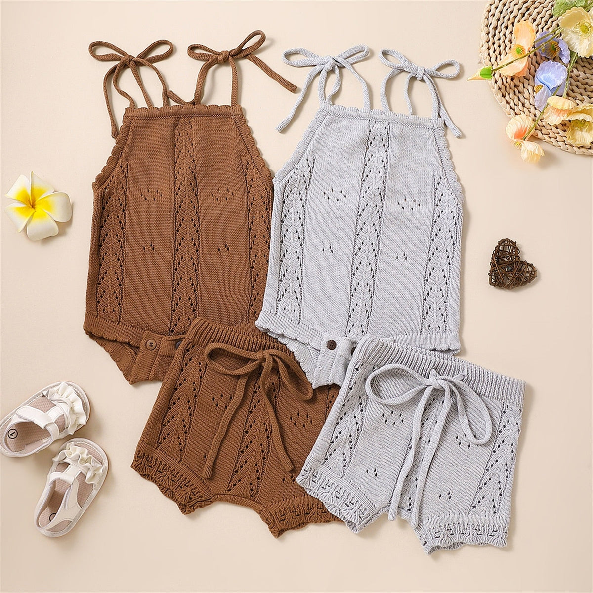 Cozy Knit Two-Piece Set - The Ollie Bee