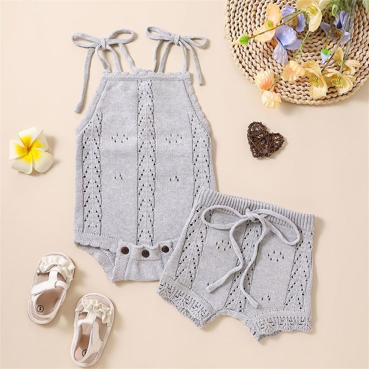Cozy Knit Two-Piece Set - The Ollie Bee