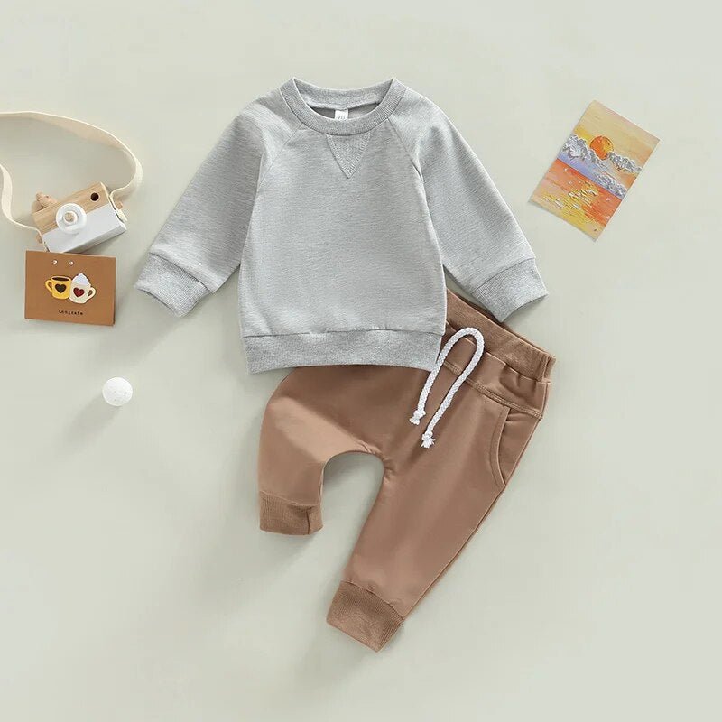 Cozy Neutrals Sweatsuit - The Ollie Bee