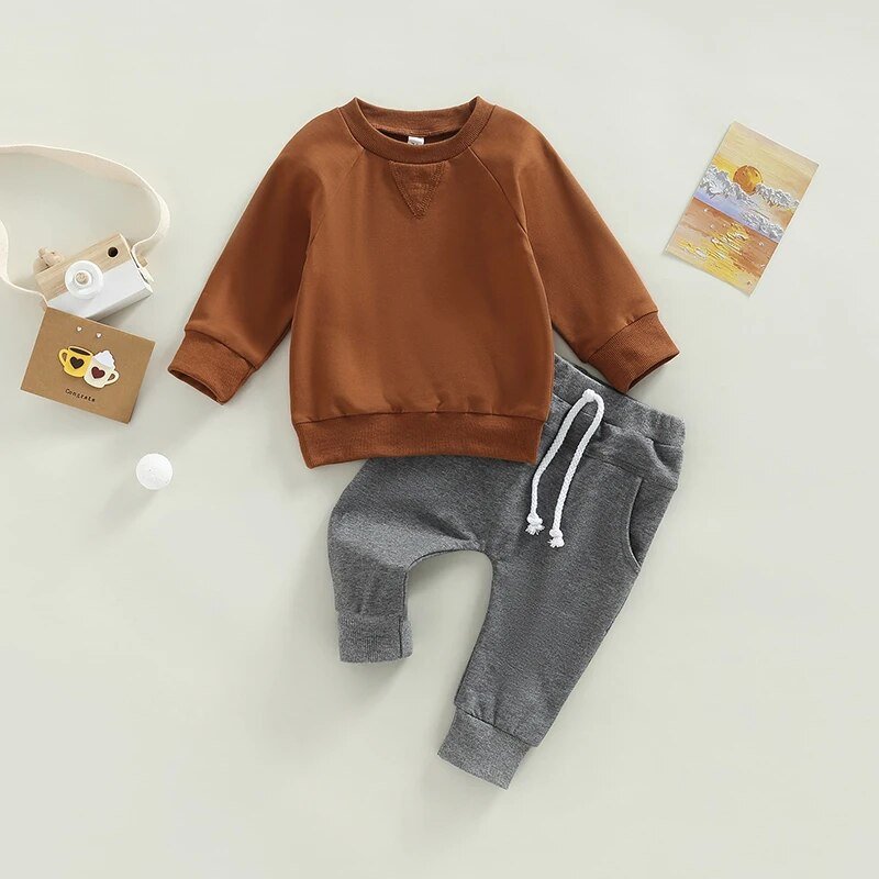 Cozy Neutrals Sweatsuit - The Ollie Bee