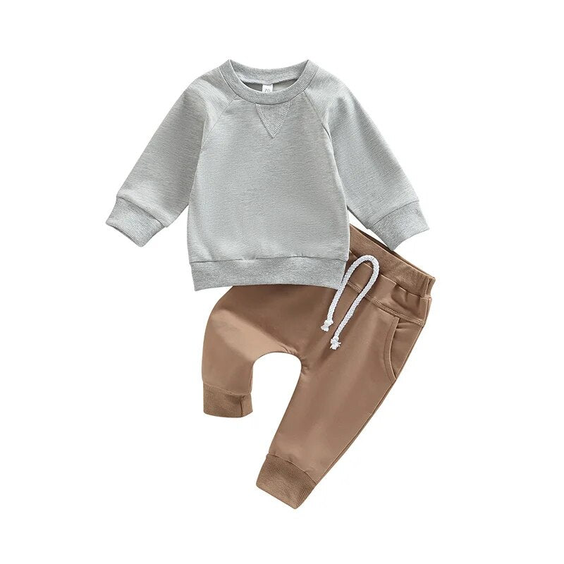 Cozy Neutrals Sweatsuit - The Ollie Bee