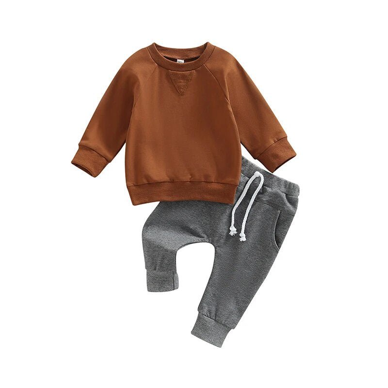 Cozy Neutrals Sweatsuit - The Ollie Bee