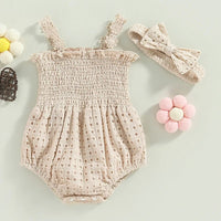 Crochet Onesie and Headband - The Ollie Bee