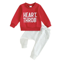 Heart Throb Sweatsuit - The Ollie Bee