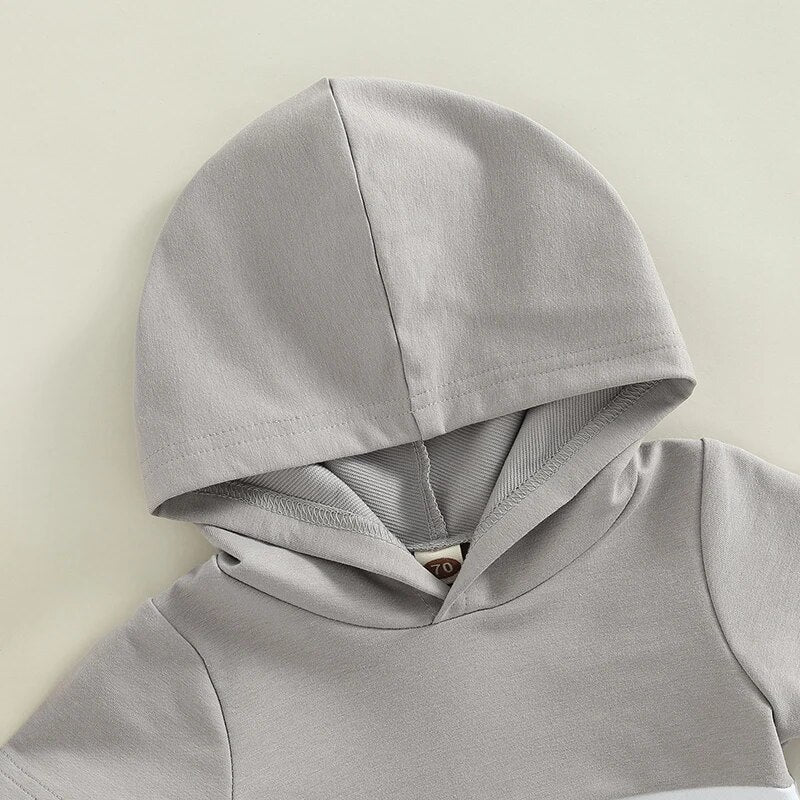 Hooded Two Tone Set - The Ollie Bee