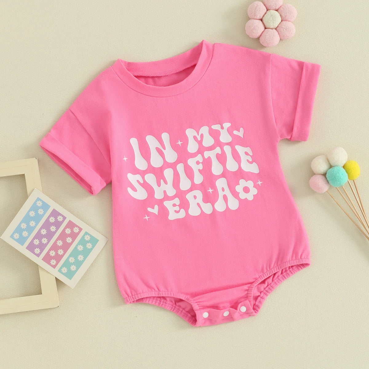 In My Swiftie Era Hearts Onesie - The Ollie Bee