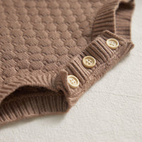 Knit Ruffle Sweater Onesie - The Ollie Bee