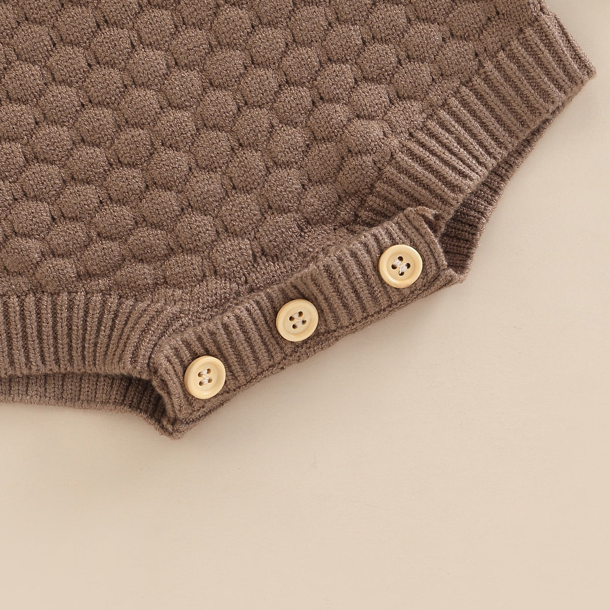 Knit Ruffle Sweater Onesie - The Ollie Bee