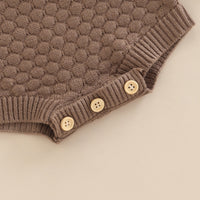 Knit Ruffle Sweater Onesie - The Ollie Bee
