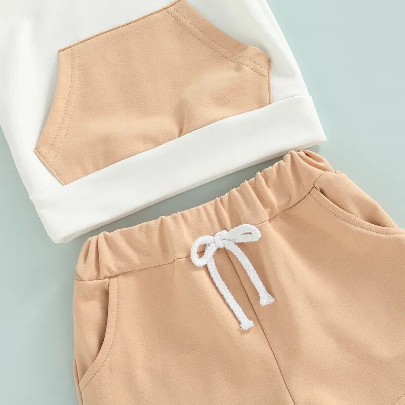 Raglan Hooded Set - The Ollie Bee