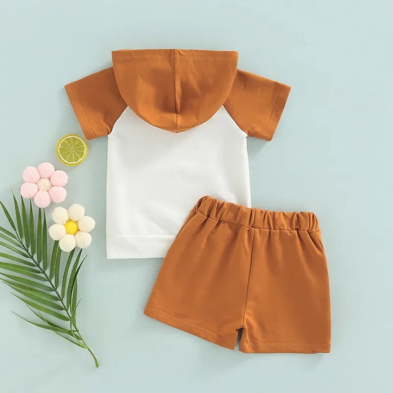 Raglan Hooded Set - The Ollie Bee