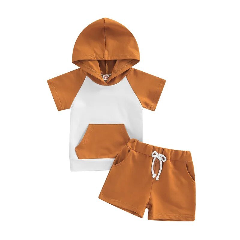 Raglan Hooded Set - The Ollie Bee