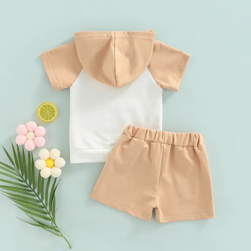Raglan Hooded Set - The Ollie Bee