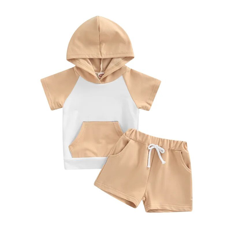Raglan Hooded Set - The Ollie Bee