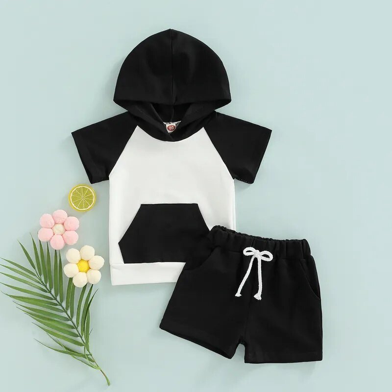 Raglan Hooded Set - The Ollie Bee