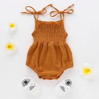 Ruched Bubble Romper - The Ollie Bee