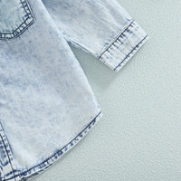 Hooded Denim Overshirt