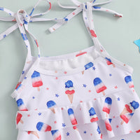 All American Girl Swimsuit - The Ollie Bee