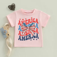 America Bows Tee - The Ollie Bee